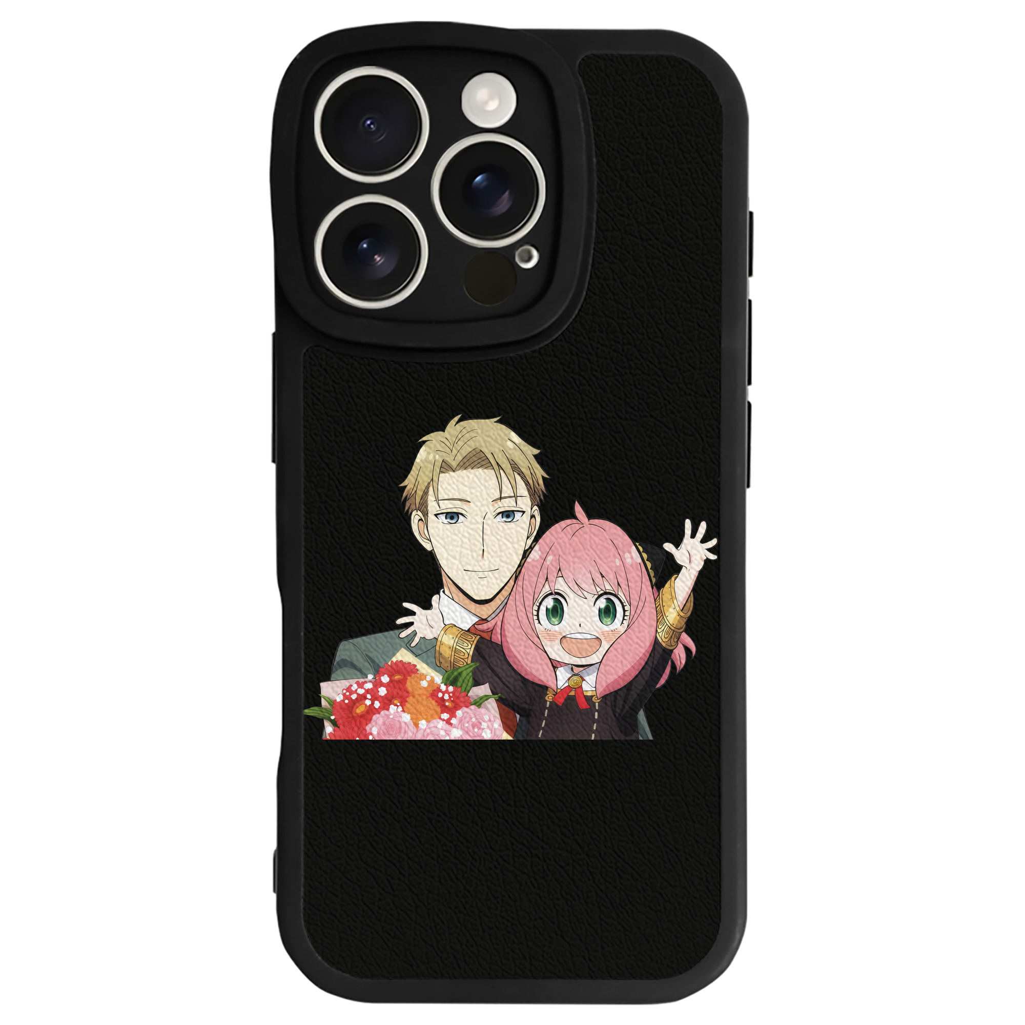 （画像用） SPY×FAMILY间谍家家酒 【iPhone 16シリーズ対応】シリコンスマホケース（レザー調） 材質：シリコン